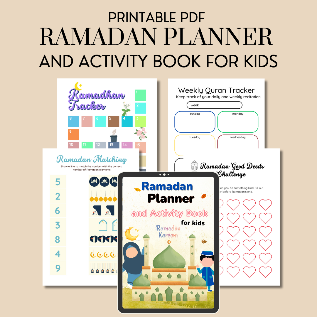 Kids Ramadan Planner & Activity Book - Image 2